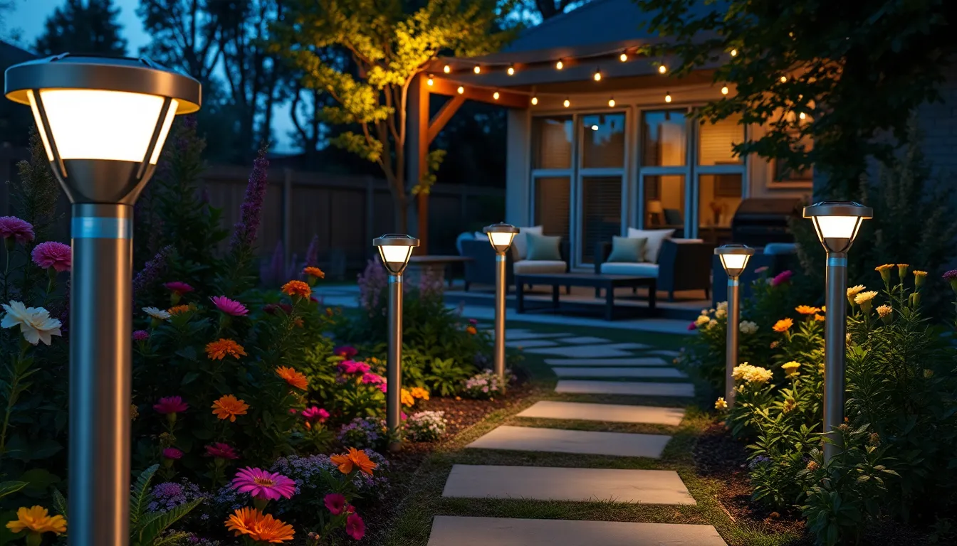 Transform Your Outdoor Space with Solar-Powered Outdoor Lights ...
